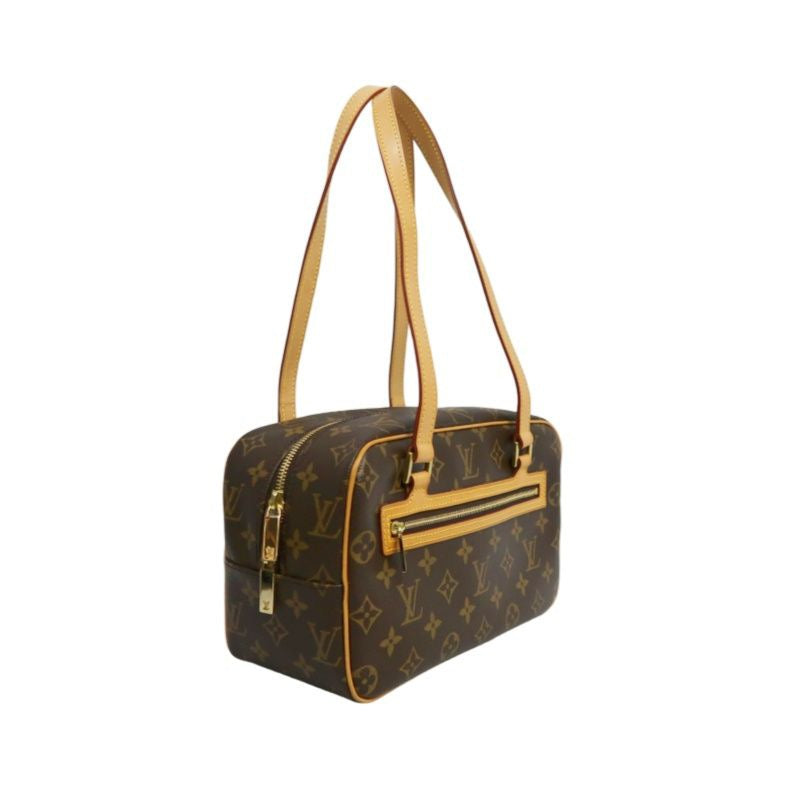 LOUIS VUITTON Cite MM, Monogram, Handbag, Brown, LOUIS VUITTON Monogram PVC Cite MM Shoulder Bag