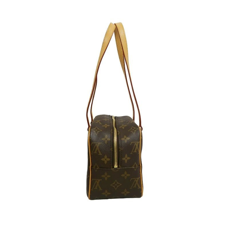 LOUIS VUITTON Cite MM, Monogram, Handbag, Brown, LOUIS VUITTON Monogram PVC Cite MM Shoulder Bag