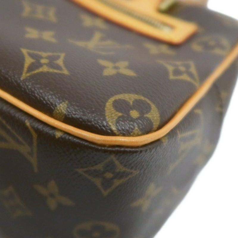 LOUIS VUITTON Cite MM, Monogram, Handbag, Brown, LOUIS VUITTON Monogram PVC Cite MM Shoulder Bag