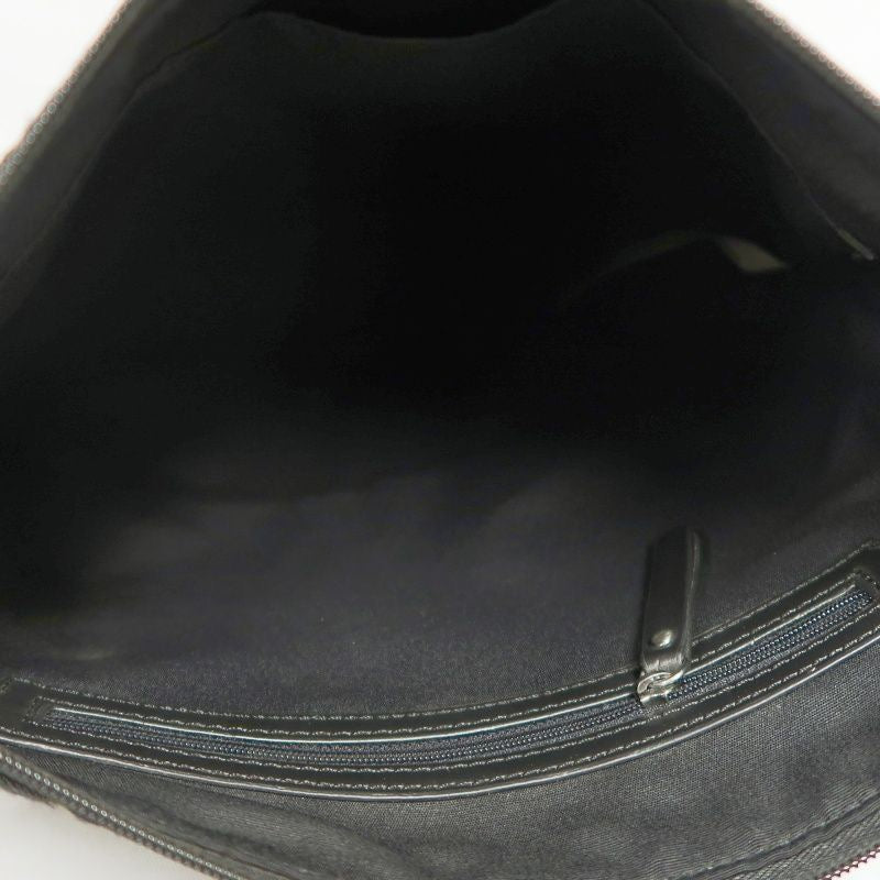 Calvin Klein Black Canvas Crossbody Shoulder Bag with Dust Bag
