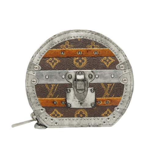 Louis Vuitton (LV) Monogram Tromp l'oeil Micro Boite Chapeau Coin & Key Case, Limited Edition, PVC, Includes Dust Bag & Authentication Card