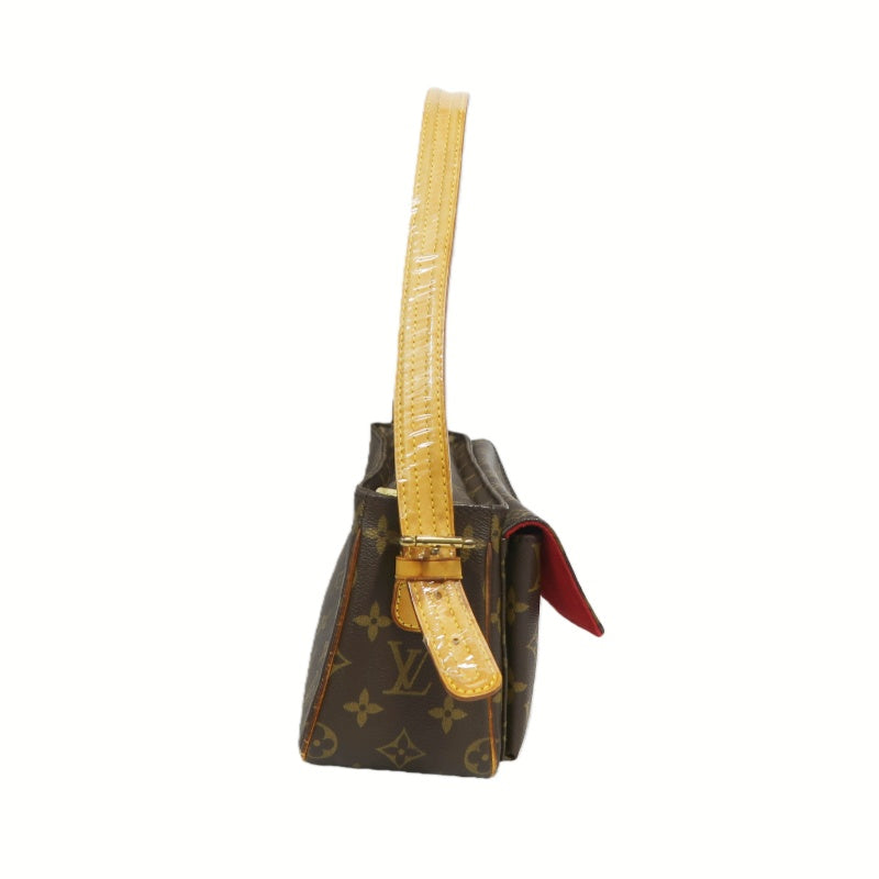 LOUIS VUITTON Monogram VivaCity MM Shoulder Bag Brown LV Multicolore PVC Camel Crossbody Bag