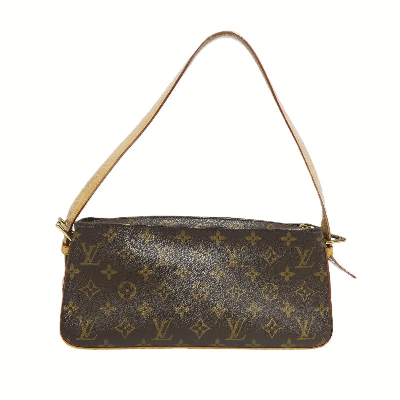 LOUIS VUITTON Monogram VivaCity MM Shoulder Bag Brown LV Multicolore PVC Camel Crossbody Bag