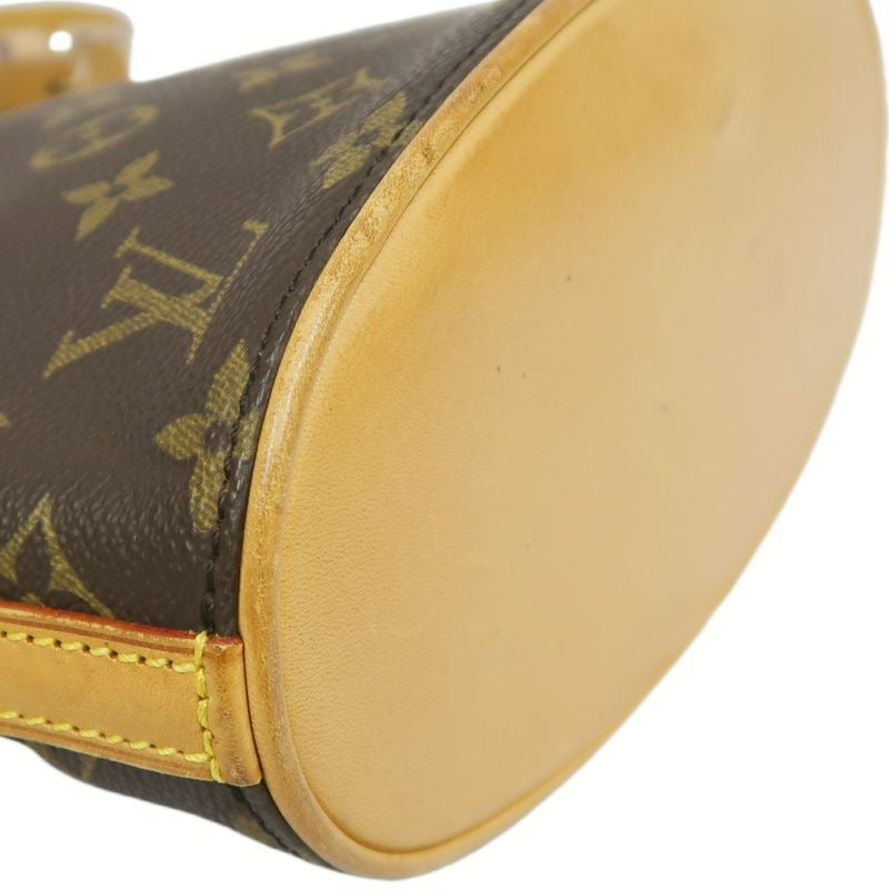 LOUIS VUITTON Cannes Monogram PVC Barrel Shoulder Bag
