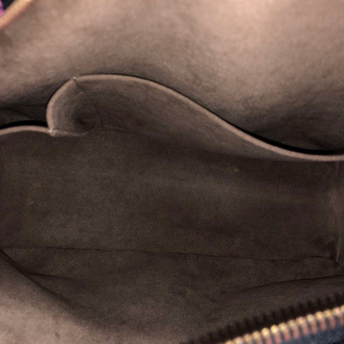 LOUIS VUITTON Black Monogram Multicolore Trouville Bag