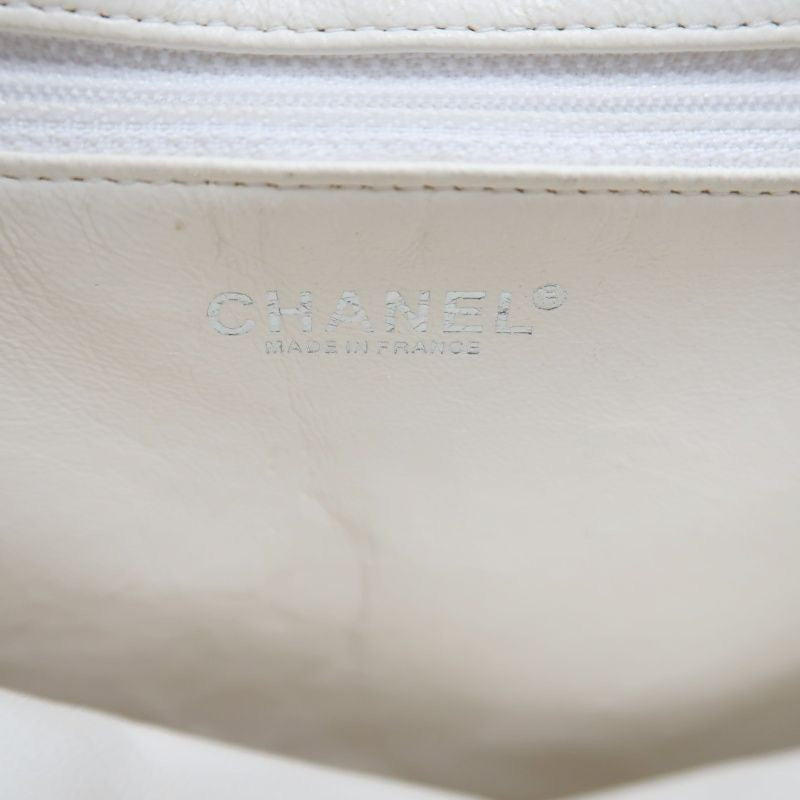 CHANEL Sport Line Light Gray Canvas Shoulder Bag