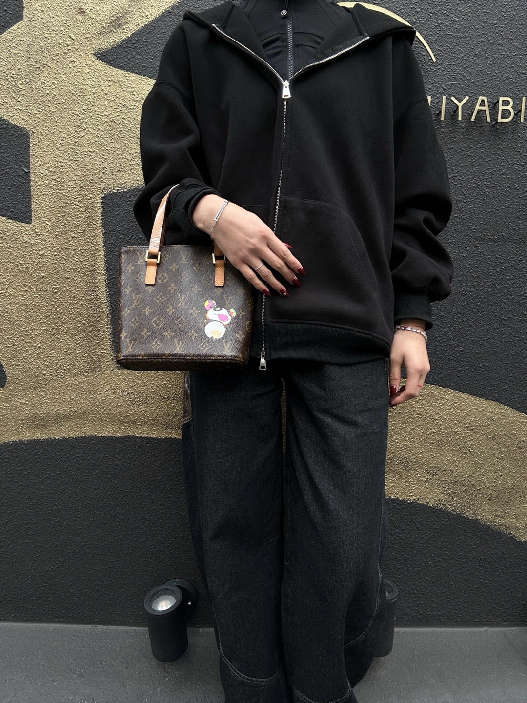 LOUIS VUITTON x Takashi Murakami Monogram Panda Vavin PM Handbag
