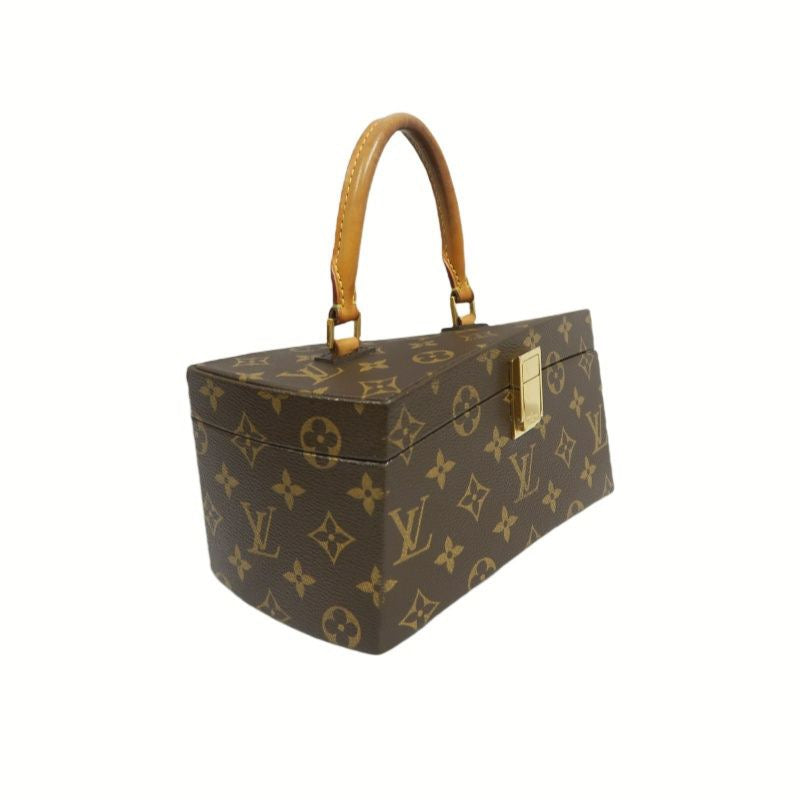 Louis Vuitton Monogram Canvas Twist Box Handbag (PVC Coated Canvas)