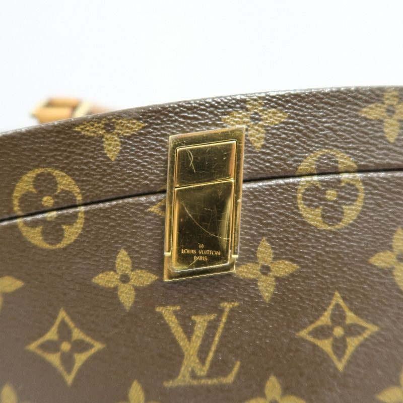 Louis Vuitton Monogram Canvas Twist Box Handbag (PVC Coated Canvas)