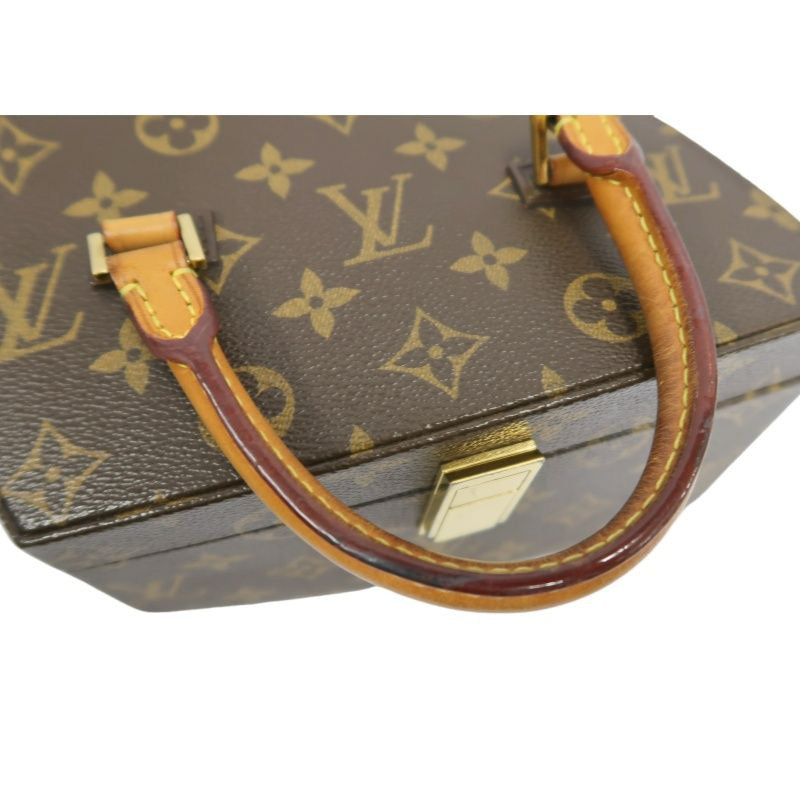 Louis Vuitton Monogram Canvas Twist Box Handbag (PVC Coated Canvas)