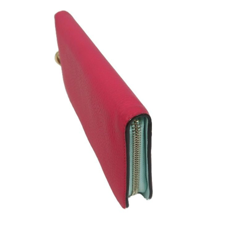 DIOR Pink PVC Long Wallet