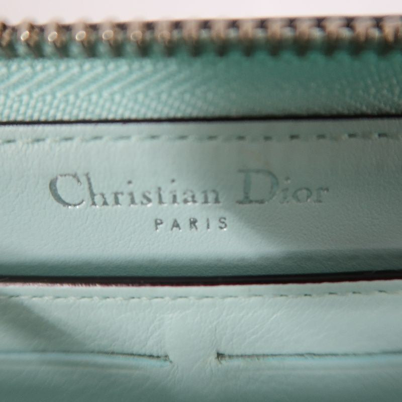 DIOR Pink PVC Long Wallet