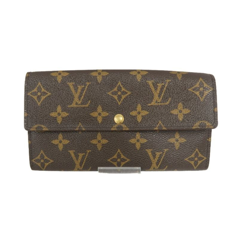 LOUIS VUITTON Monogram Pochette Porte Monnaie Credit Wallet