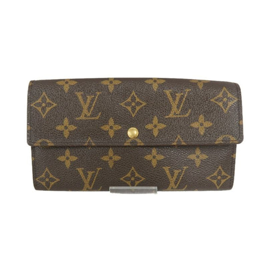 LOUIS VUITTON Monogram Pochette Porte Monnaie Credit Wallet