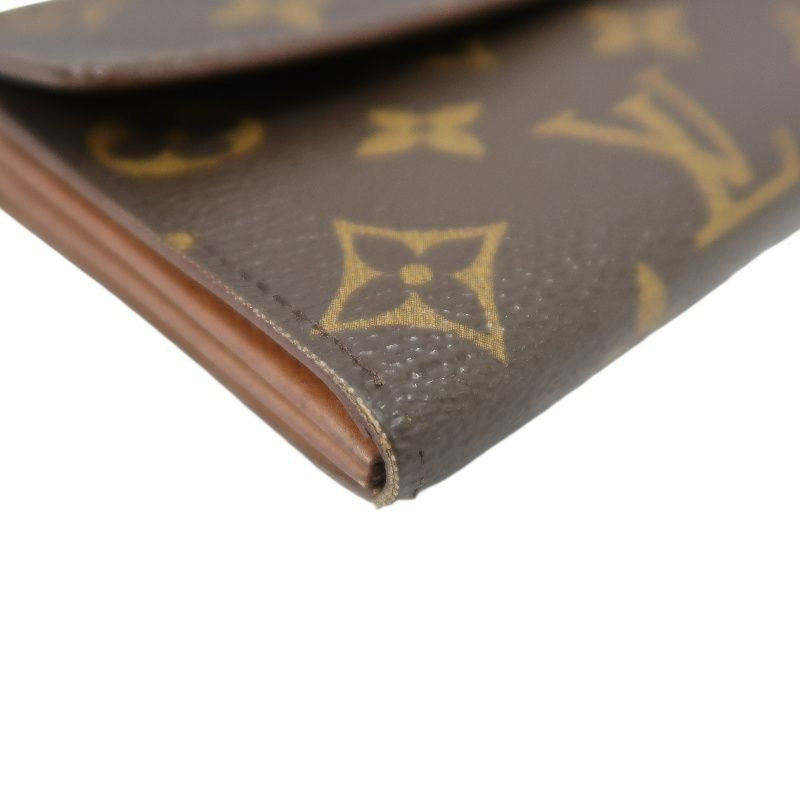 LOUIS VUITTON Monogram Pochette Porte Monnaie Credit Wallet