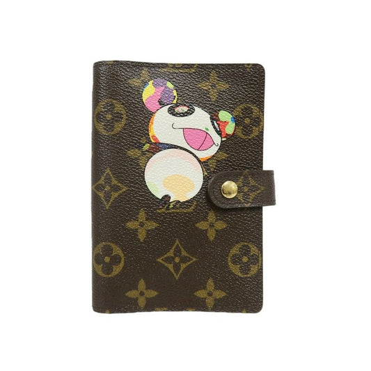LOUIS VUITTON Monogram Panda Agenda PM, Full Set with Box