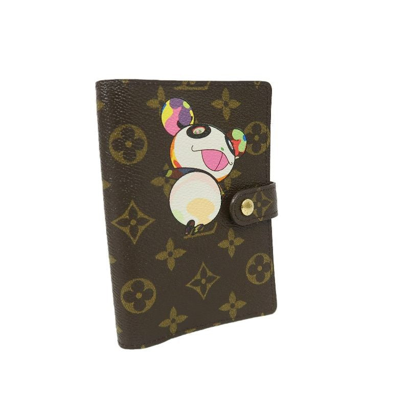 LOUIS VUITTON Monogram Panda Agenda PM, Full Set with Box