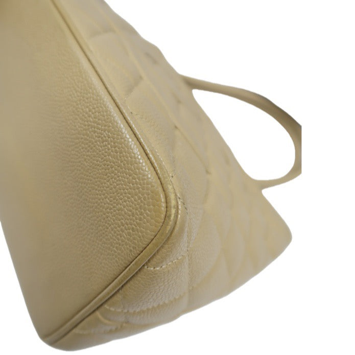 Chanel Beige Grained Calfskin Reissue Medallion Tote Bag with Gold-Tone Hardware, Shoulder Bag