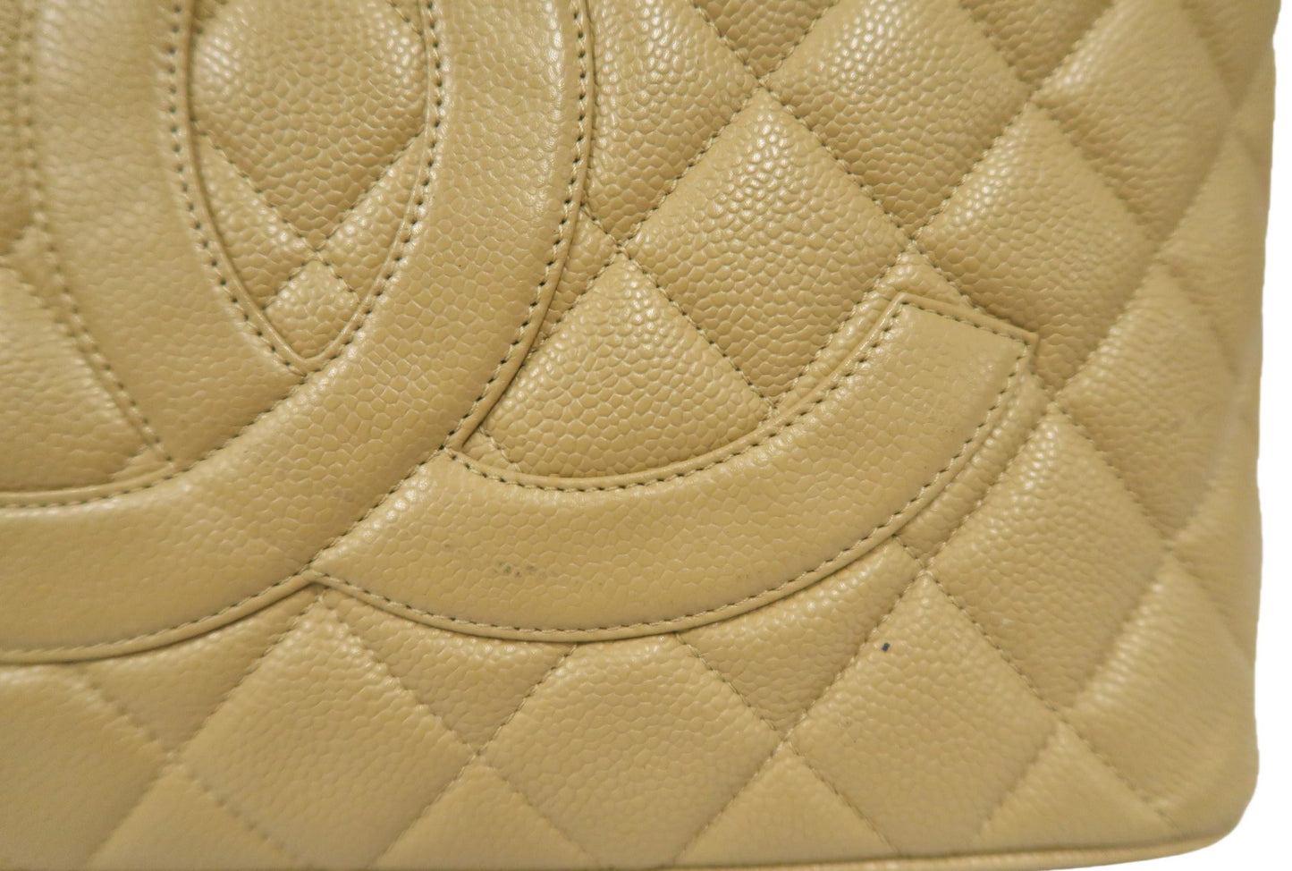 Chanel Beige Grained Calfskin Reissue Medallion Tote Bag with Gold-Tone Hardware, Shoulder Bag