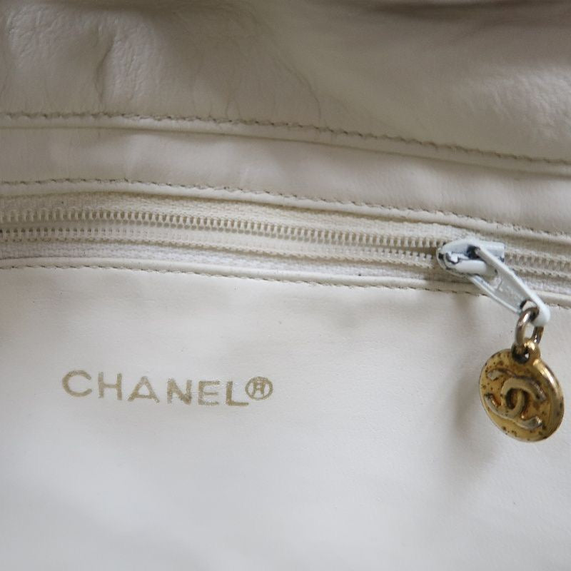 Chanel Blue Denim Canvas Chain Shoulder Bag