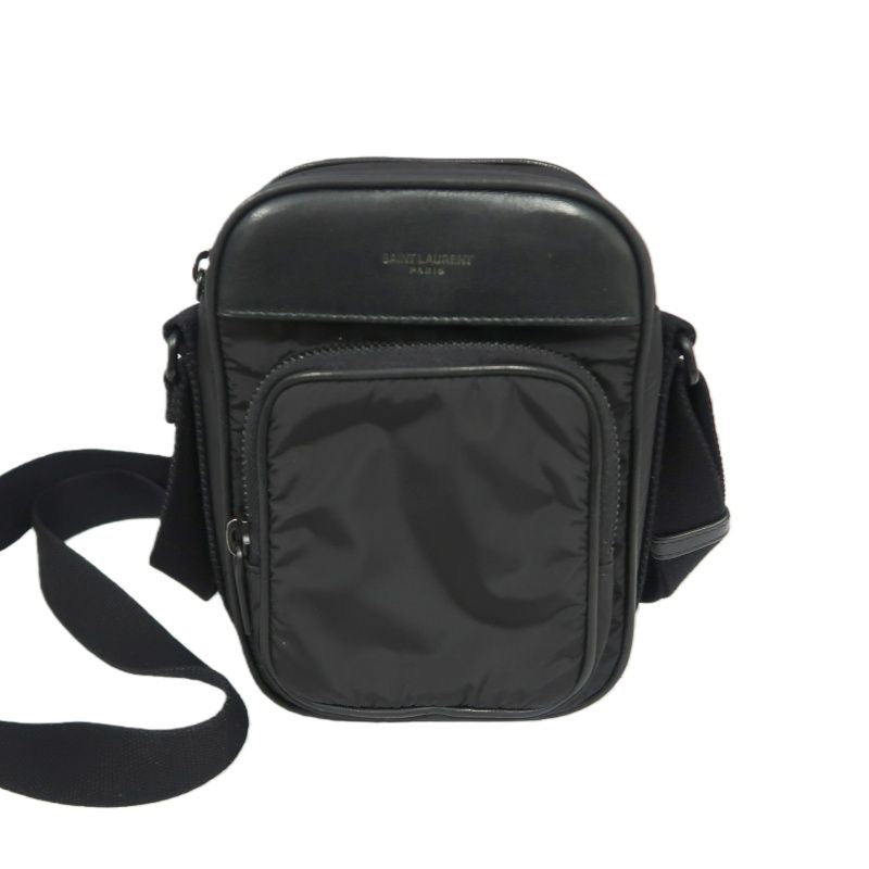 Saint Laurent City Mini Camera Bag in Black Nylon