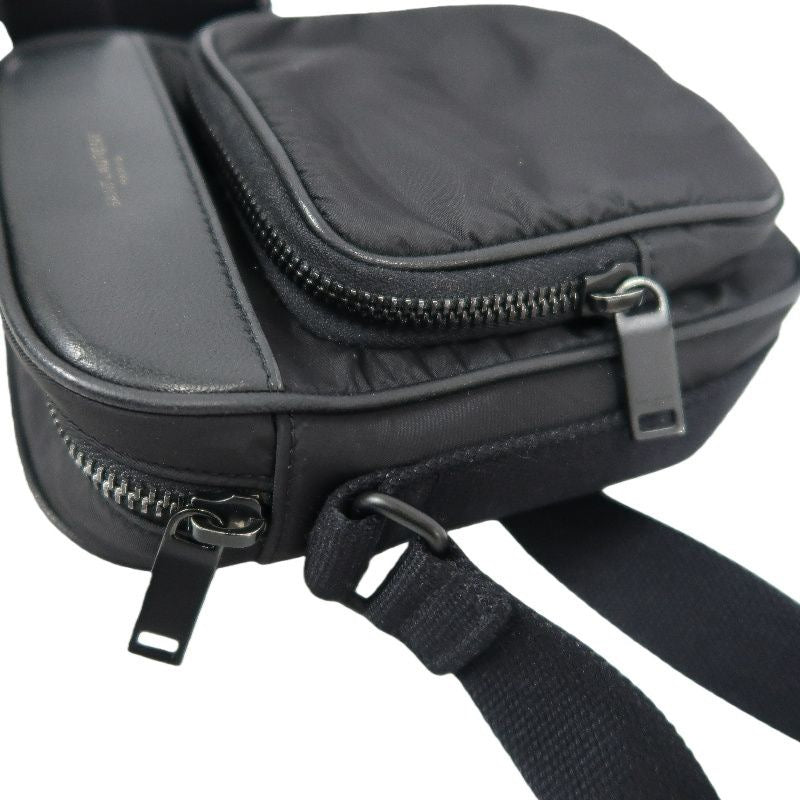 Saint Laurent City Mini Camera Bag in Black Nylon