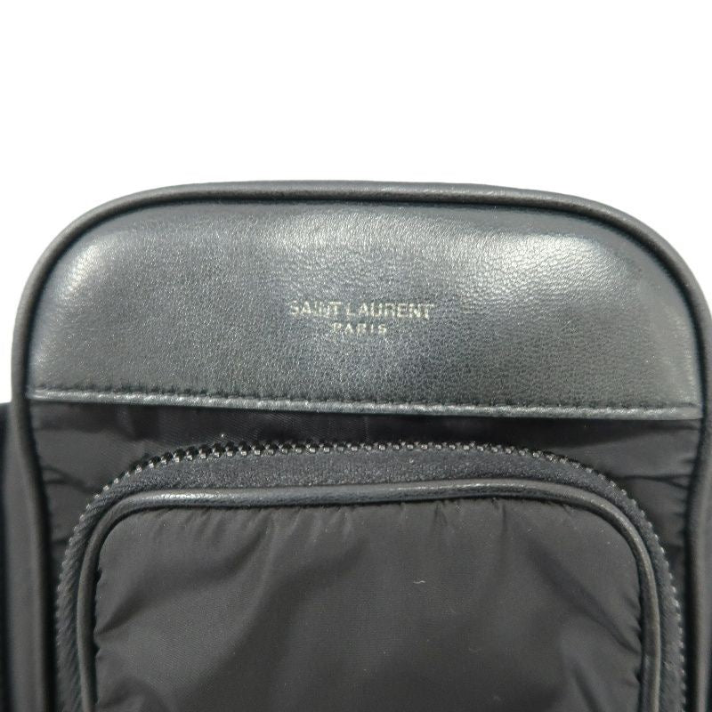 Saint Laurent City Mini Camera Bag in Black Nylon