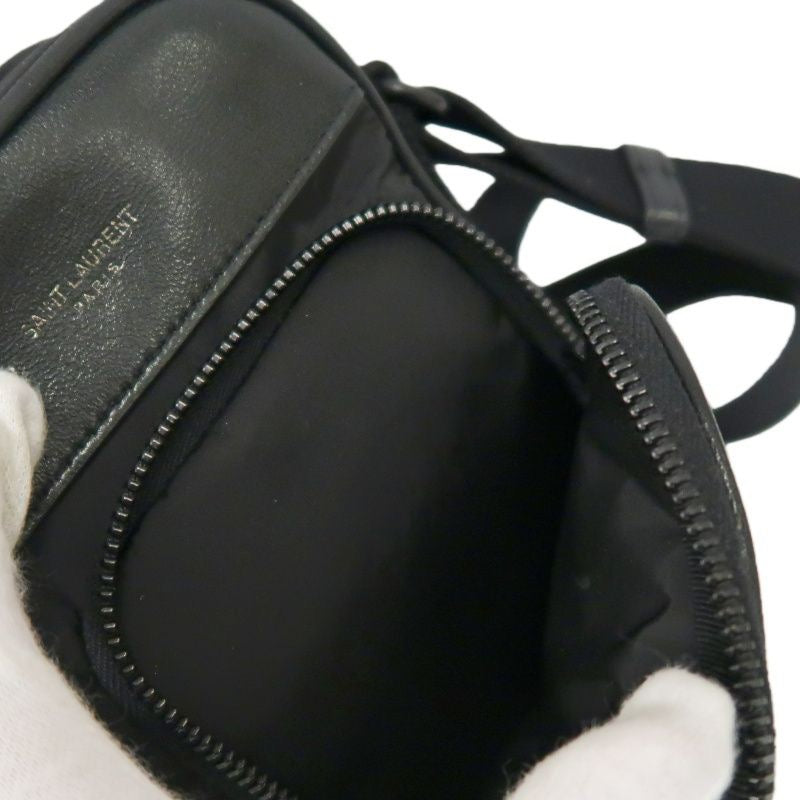 Saint Laurent City Mini Camera Bag in Black Nylon