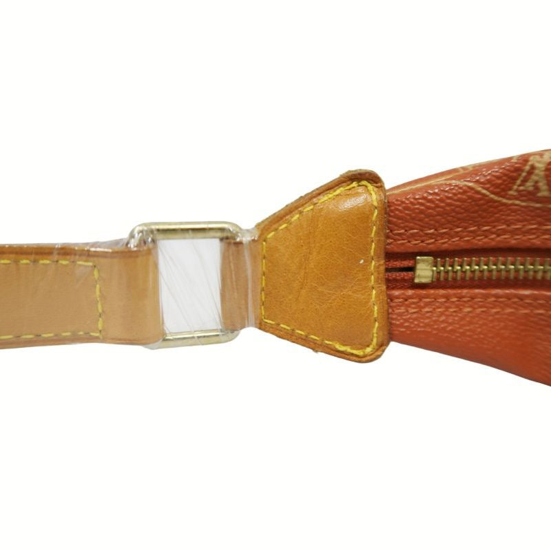 Louis Vuitton Monogram Vuitton Cup Rituelle Bag, Brown Monogram Canvas with Red Leather Trim, Shoulder Bag