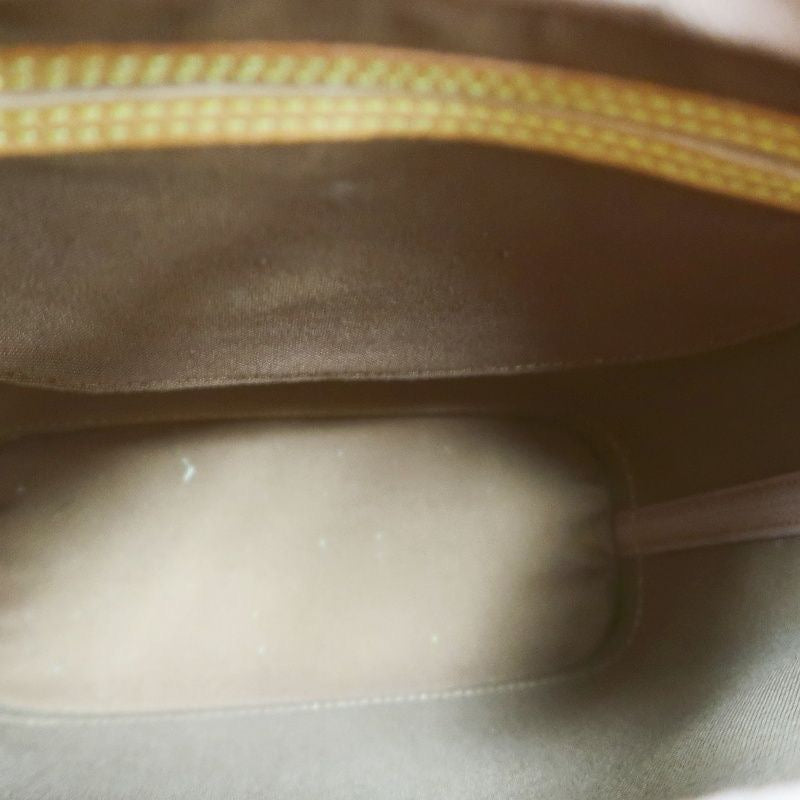 Louis Vuitton Monogram Vuitton Cup Rituelle Bag, Brown Monogram Canvas with Red Leather Trim, Shoulder Bag