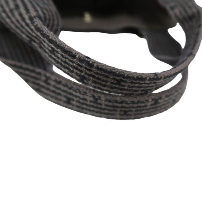 Hermes Herline MM Canvas Tote Bag in Gray/Black