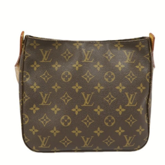 Louis Vuitton Monogram Looping MM Shoulder Bag Brown