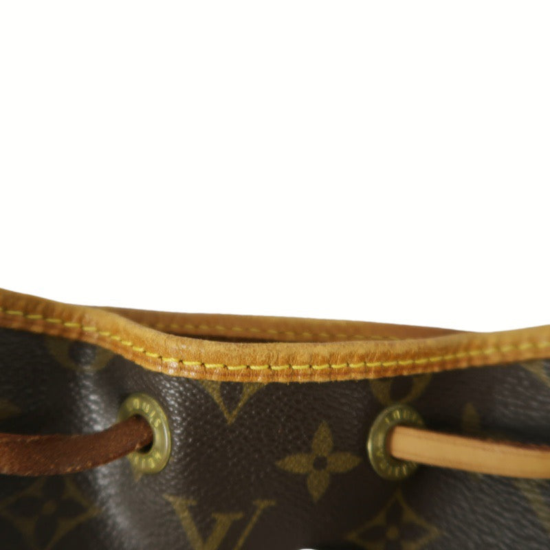 LOUIS VUITTON Monogram Petit Noe, Brown, Shoulder Bag