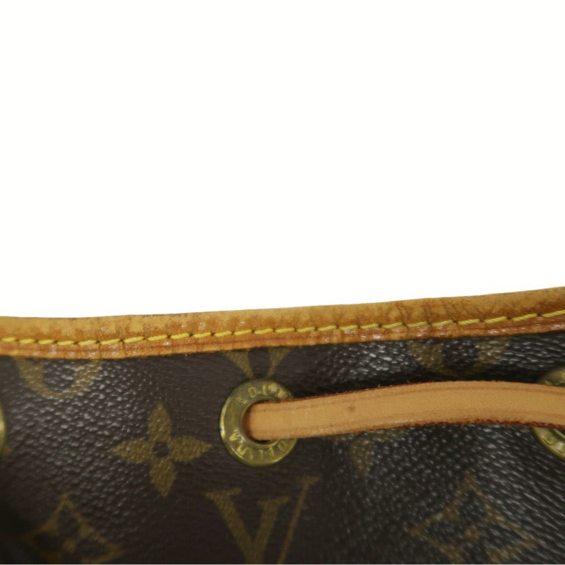 LOUIS VUITTON Monogram Petit Noe, Brown, Shoulder Bag