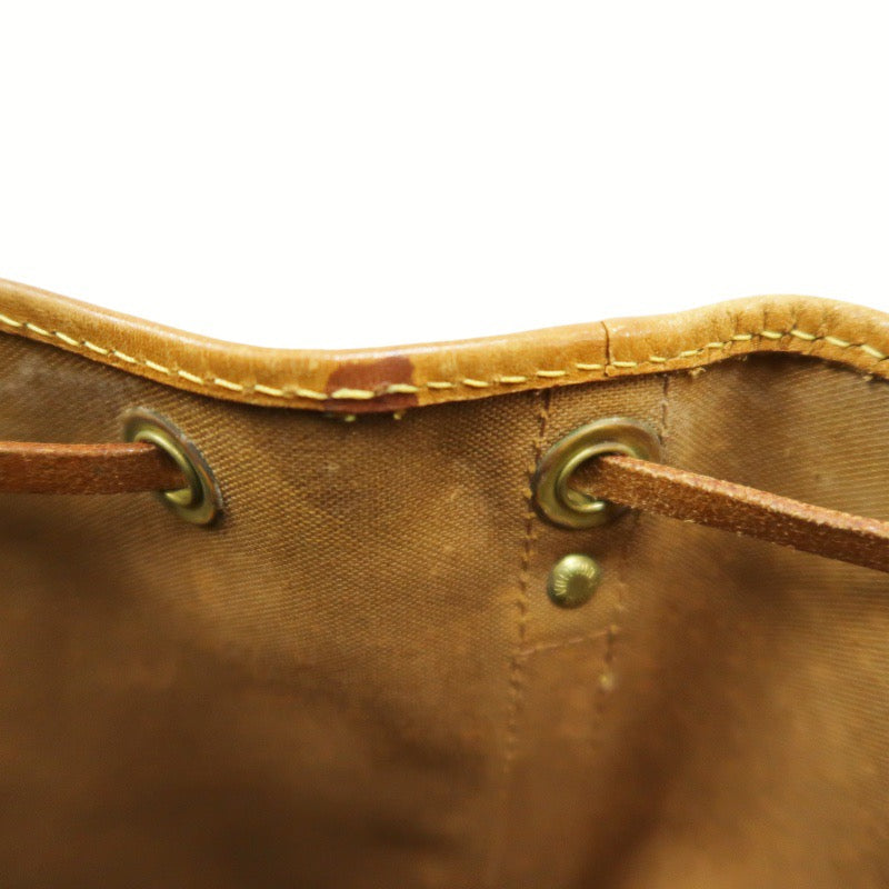 LOUIS VUITTON Monogram Petit Noe, Brown, Shoulder Bag