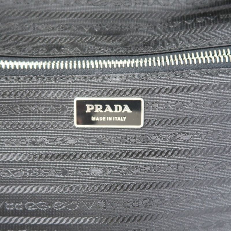 Prada Carry Bag VV031M, Black Nylon, with Dust Bag, Authenticity Card, Name Tag and 2 Dial Locks