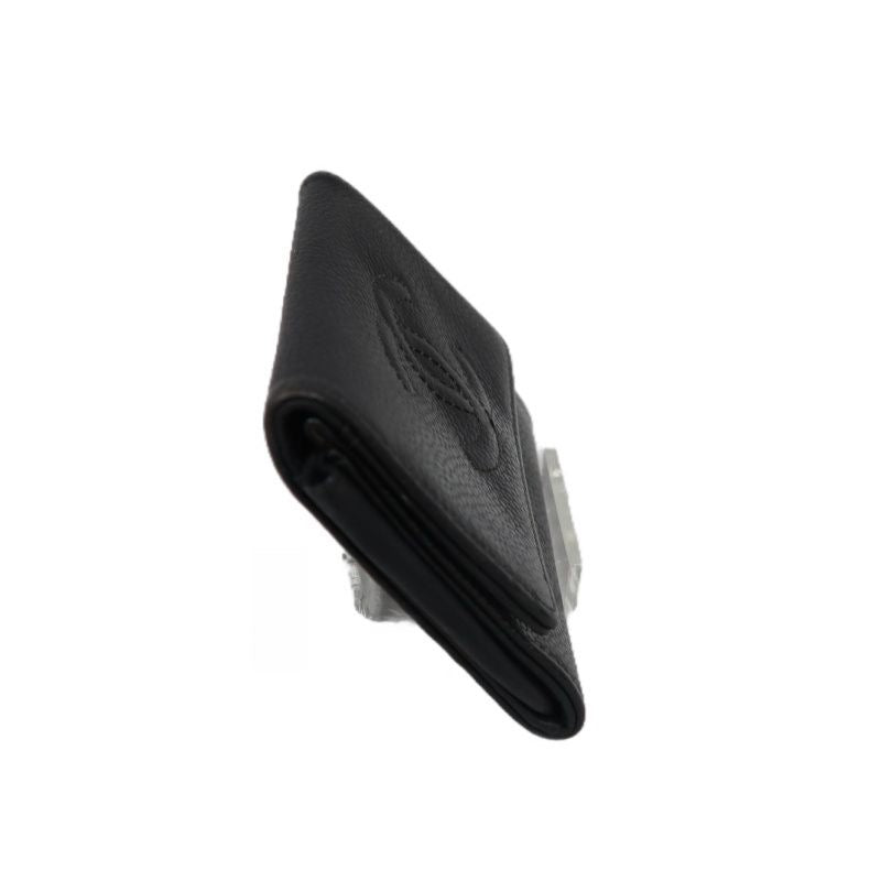 Chanel Black Caviar Leather Card Holder