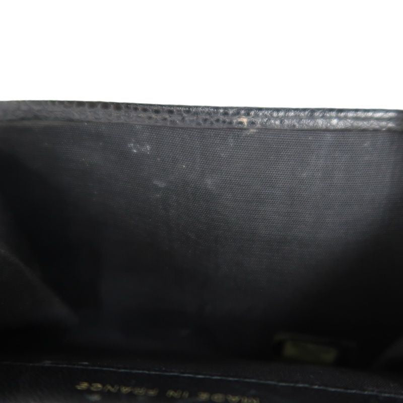 Chanel Black Caviar Leather Card Holder