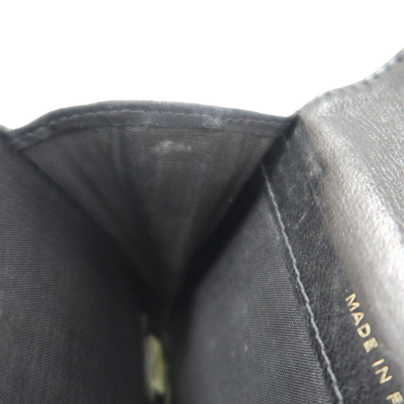 Chanel Black Caviar Leather Card Holder