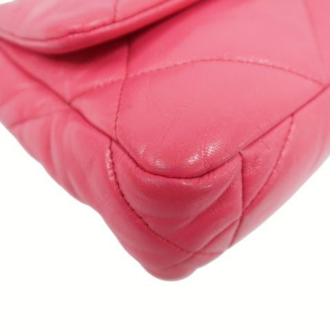 Chanel 19 Flap Bag in Pink Lambskin with Gold Hardware