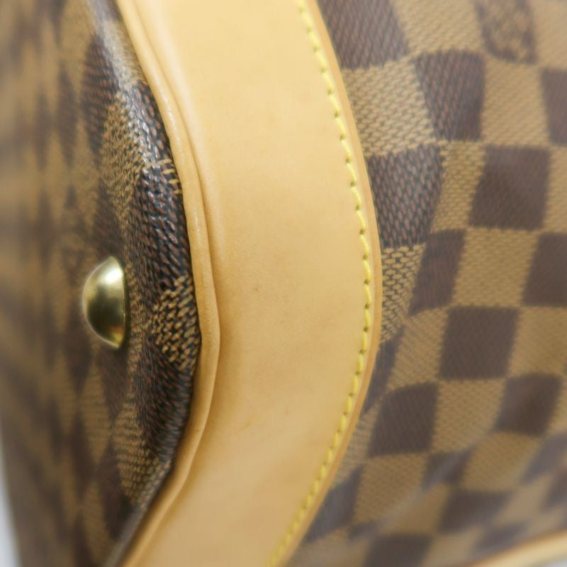 LOUIS VUITTON Damier Ebene Cruiser 45 Handbag, comes with 2 Cadena locks, 2 name tags and pochette.