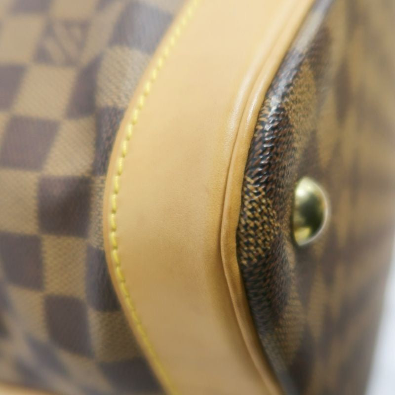 LOUIS VUITTON Damier Ebene Cruiser 45 Handbag, comes with 2 Cadena locks, 2 name tags and pochette.