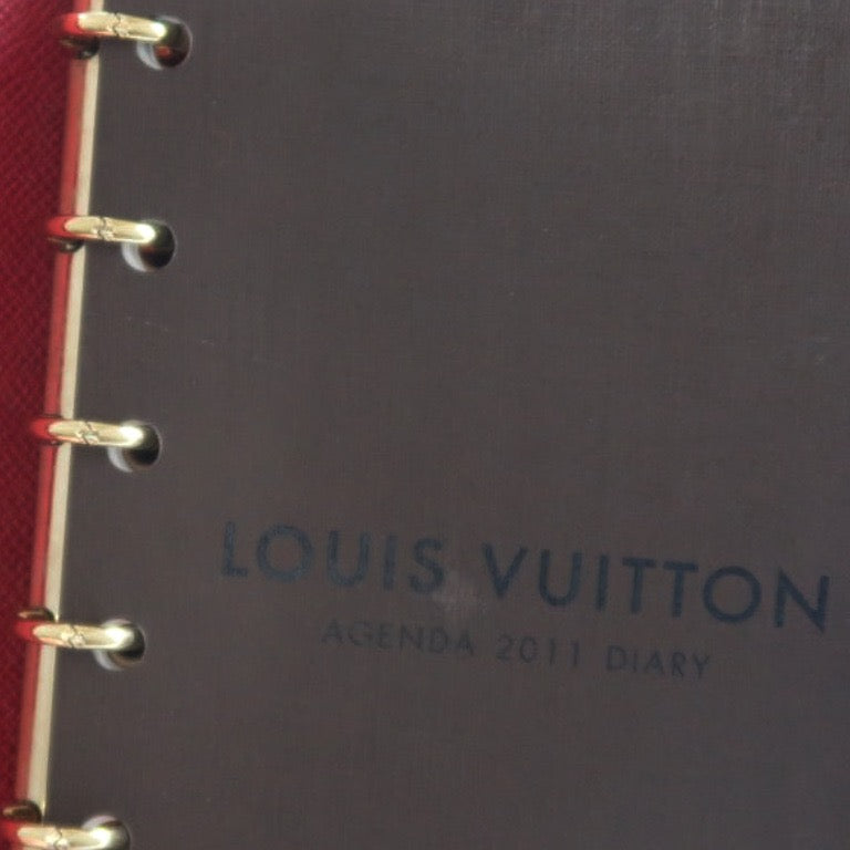 LOUIS VUITTON Damier Agenda PM Notebook & Passport Holder, PVC Material