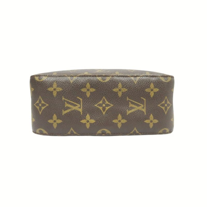 LOUIS VUITTON Monogram Spontini Handbag, Brown, Crossbody Bag (PVC Material)