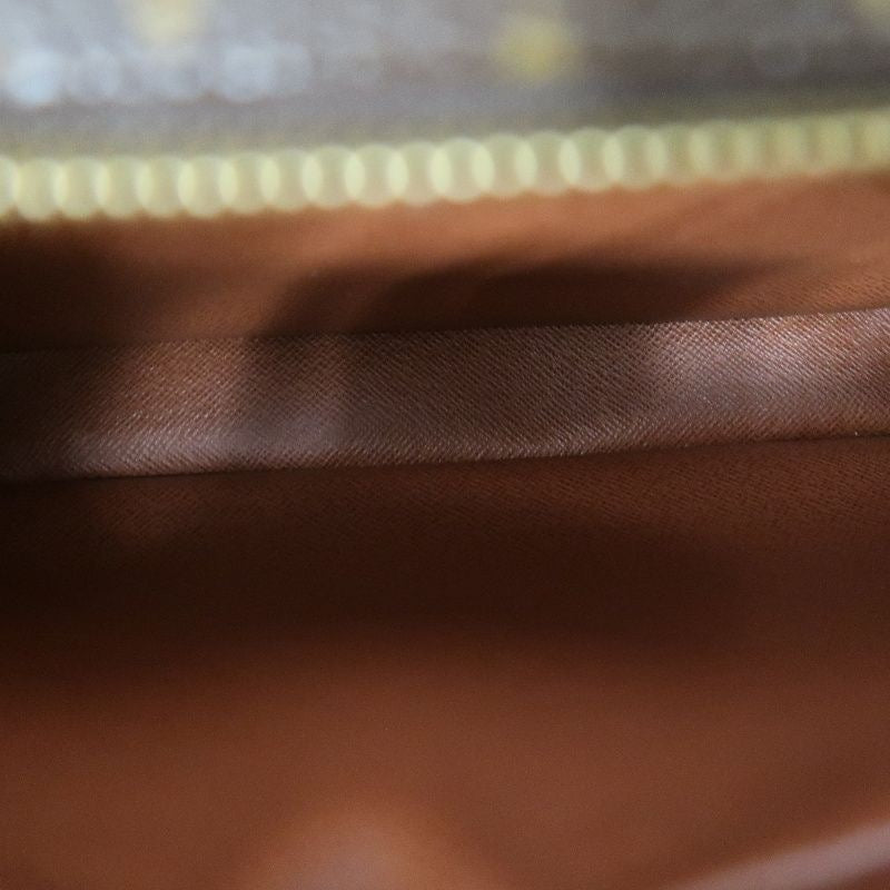 LOUIS VUITTON Monogram Nile Shoulder Bag, Brown, Double-Layer Camera Crossbody Bag (PVC Material)