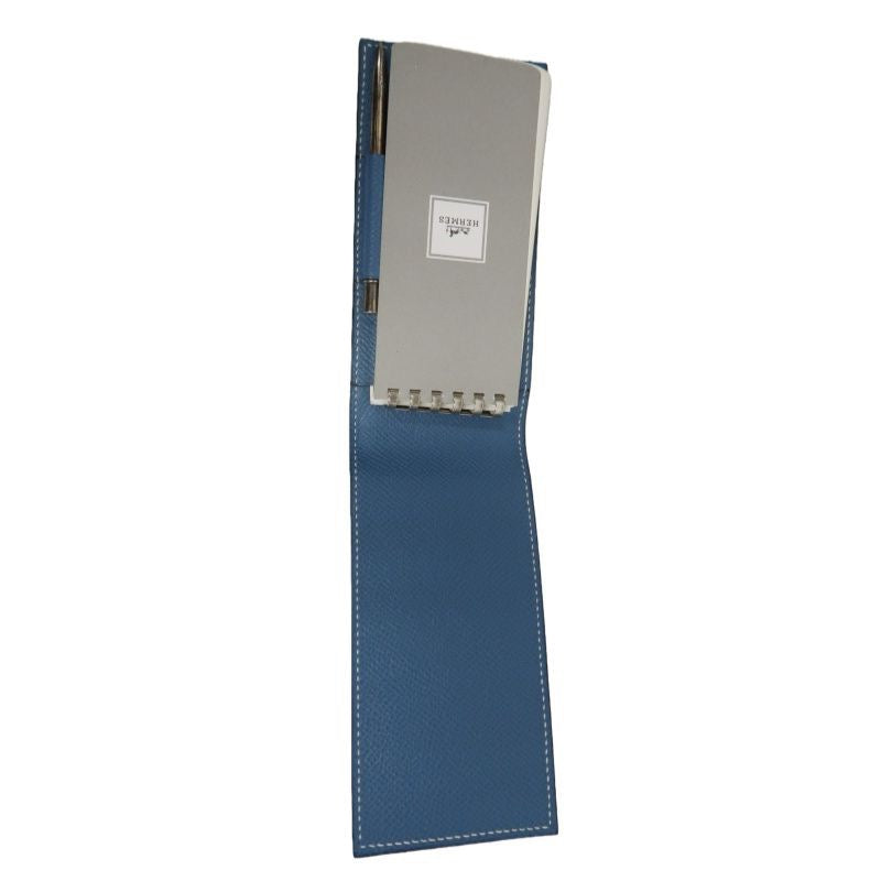 HERMES Memo Pad with Cover Case, Square B Stamp (2000)