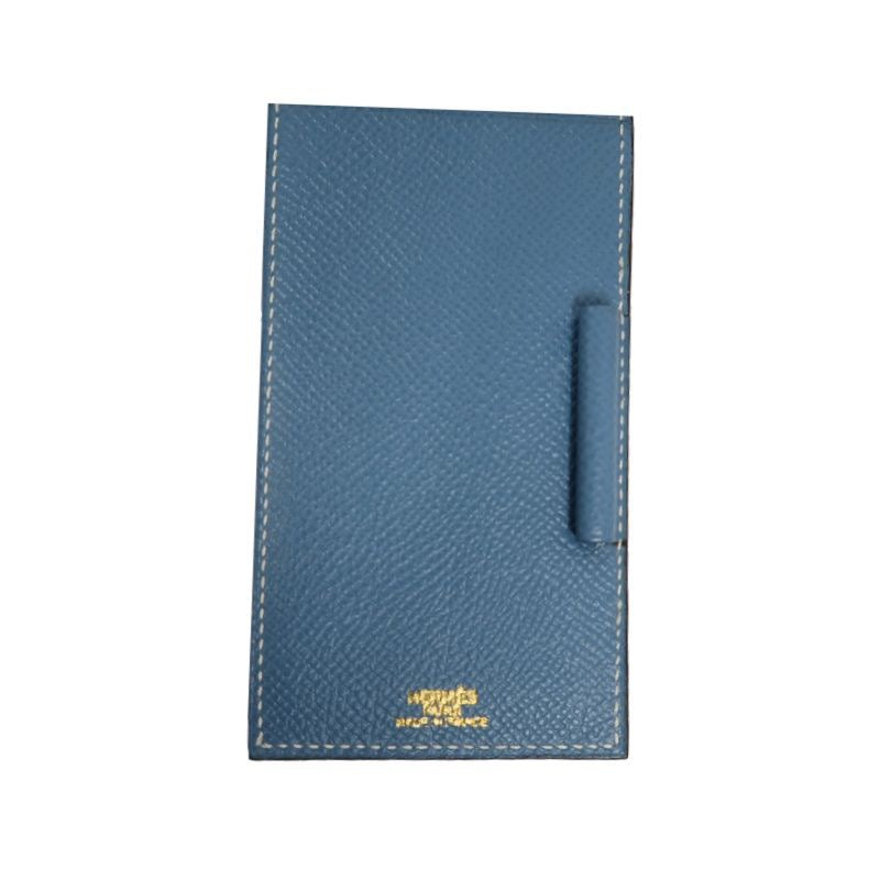 HERMES Memo Pad with Cover Case, Square B Stamp (2000)