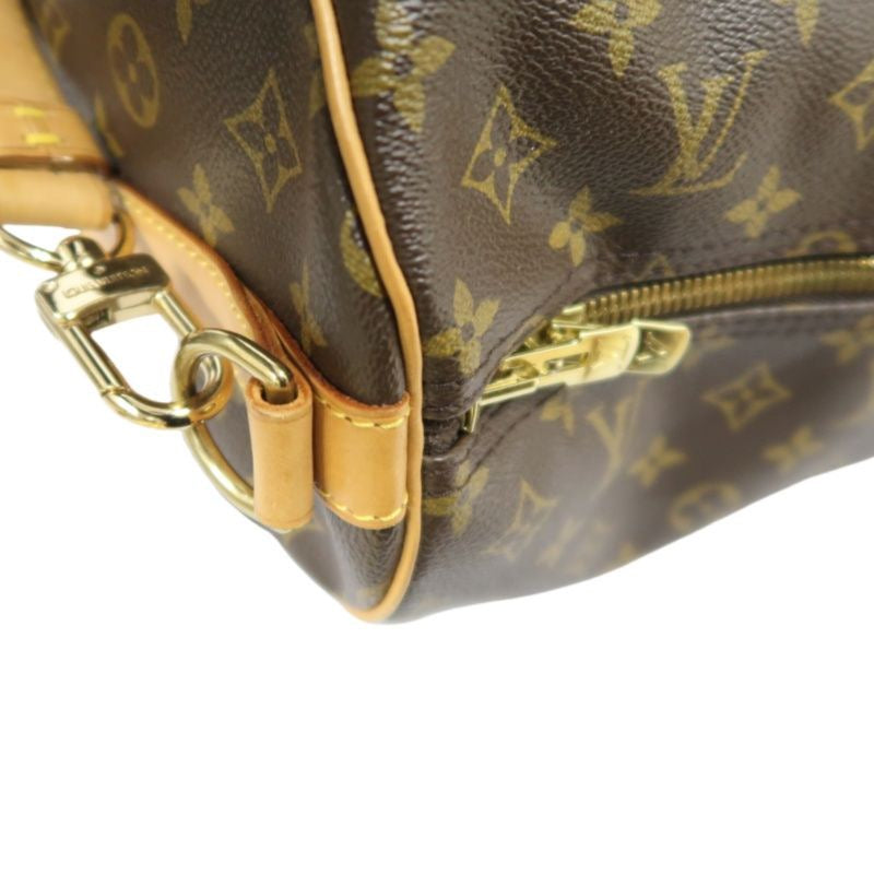 Louis Vuitton Monogram Keepall Bandouliere 60 Boston Bag, with Name Tag and Shoulder Strap