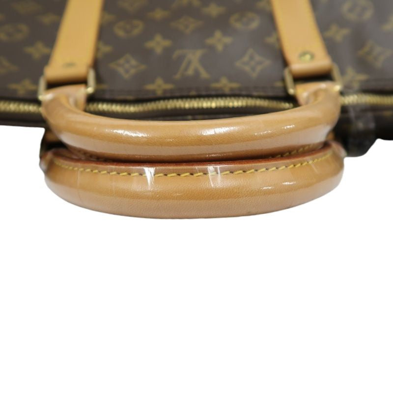Louis Vuitton Monogram Keepall Bandouliere 60 Boston Bag, with Name Tag and Shoulder Strap