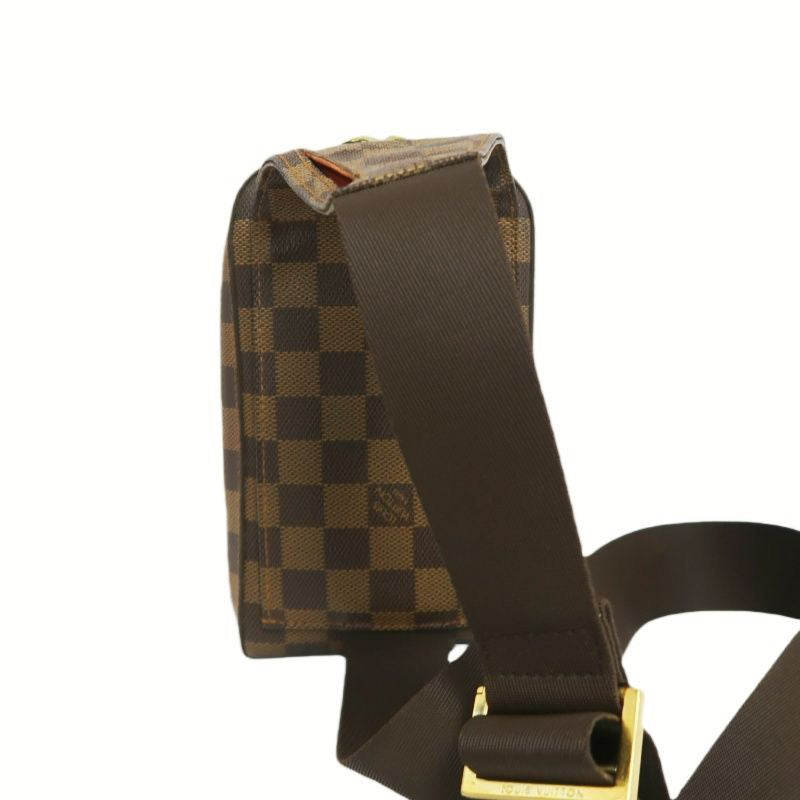 LOUIS VUITTON Damier Geronimos Body Bag (PVC Damier Canvas), Chest Bag